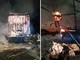 Camion a fuoco sull'A10 tra Andora e Albenga: intervento dei vigili del fuoco Camion a fuoco sull'A10 tra Andora e Albenga: intervento dei vigili del fuoco