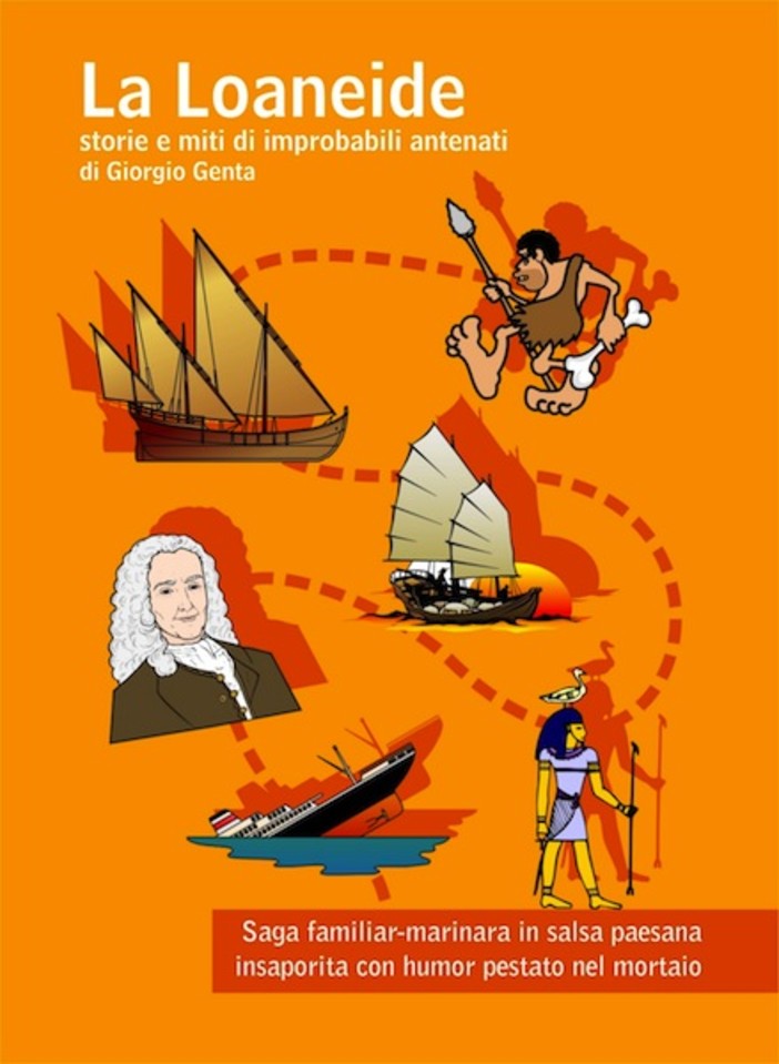 Loano, Giorgio Genta presenta il libro "La Loaneide": domani nella Biblioteca Civica