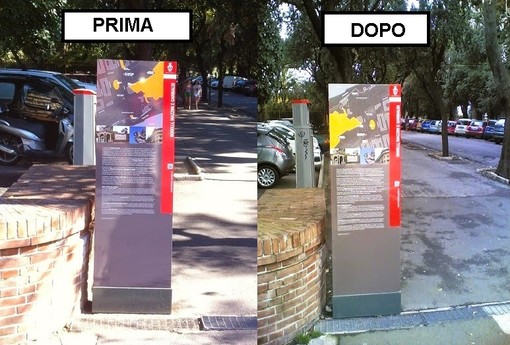Savona, totem con le cartine della città al contrario: dopo le polemiche e la segnalazione degli OSTinati, ora il cartello è corretto
