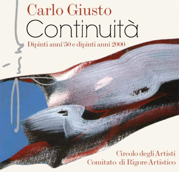 Carlo Giusto al Circolo degli Artisti di Albissola Marina