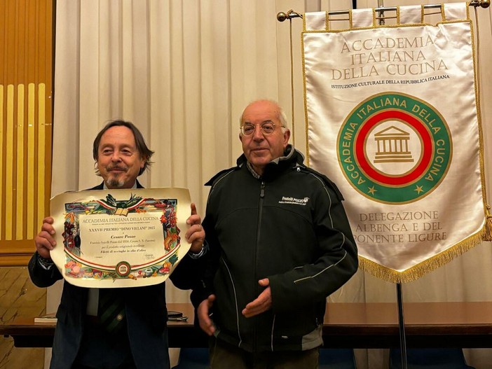 Cisano, il frantoio Fratelli Pozzo premiato dall’Accademia Italiana della Cucina: 175 anni di storia e qualità