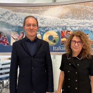 Il sindaco Mauro Demichelis e la Dirigente d.ssa Claudia Merlo Il sindaco Mauro Demichelis e la Dirigente d.ssa Claudia Merlo