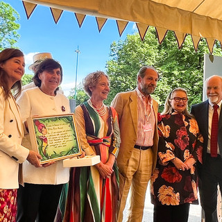 Orticola 2024, a Silvia Arnaud Ricci il premio Orticola-iO Donna per il suo impegno a Villa La Pergola di Alassio