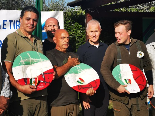 Due savonesi sul podio più alto al "Trofeo Diana" per cani da ferma e da cerca: Davide Pastorino e Vincenzo Spataro