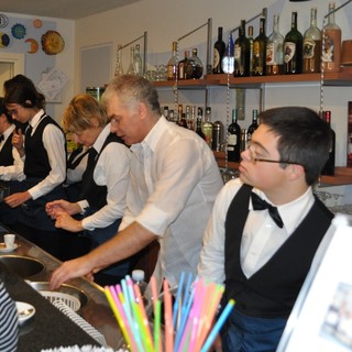 Ad Albenga al bar "Il Sole e La Luna" aroma solidale al 100%