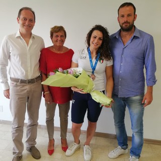 Andora: le congratulazioni dell’amministrazione Demichelis a Milena Gianelli, medaglia di bronzo ai Giochi del Mediterraneo di Tarragona