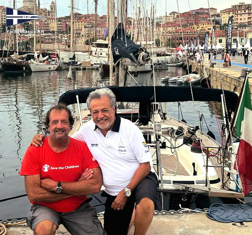 Vela e fumetto con la Flotta Yacht Classic RH e il loro ospite d’eccezione Davide Besana