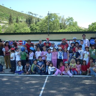 Garlenda:educazione stradale ai bambini, giornata memorabile
