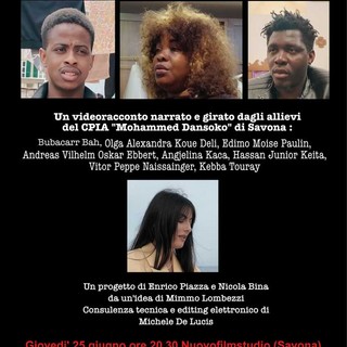 "Dove ricomincia il giorno", al Nuovofilmstudio il videoracconto sull'integrazione firmato dagli allievi del CPIA di Savona "Dove ricomincia il giorno", al Nuovofilmstudio il videoracconto sull'integrazione firmato dagli allievi del CPIA di Savona