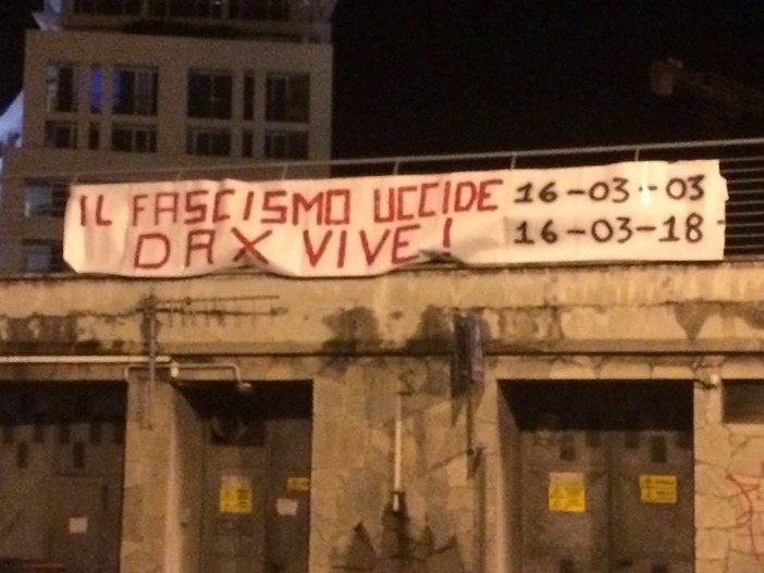 Savona ricorda Davide "Dax" Cesare, ucciso nel 2003 per mano neofascista Savona ricorda Davide "Dax" Cesare, ucciso nel 2003 per mano neofascista