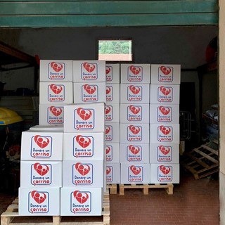 Alassio, dall'associazione "Donare un Sorriso" un bancale di generi alimentari