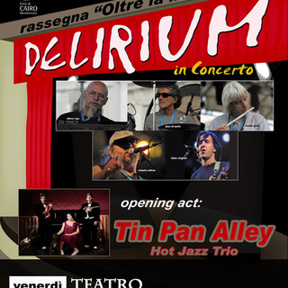 Delirium in concerto a Cairo Montenotte