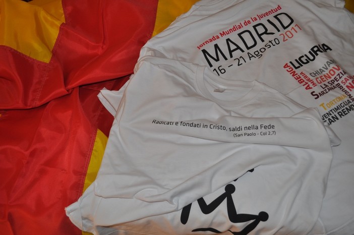 La diocesi Albenga-Imperia presente alla Giornata Mondiale della Gioventu' di Madrid La diocesi Albenga-Imperia presente alla Giornata Mondiale della Gioventu' di Madrid