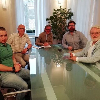 Il primo cittadino Tomatis incontra una delegazione del Lions Club Albenga Host
