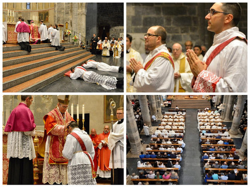 Diocesi di Albenga e Imperia: Andrea e Giacomo sono stati ordinati sacerdoti Diocesi di Albenga e Imperia: Andrea e Giacomo sono stati ordinati sacerdoti