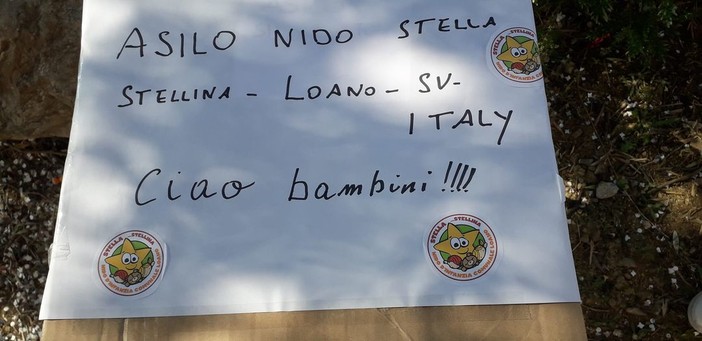 Loano, medicine dalla Fondazione Simone Stella e un messaggio di pace dall’asilo per l’ospedale pediatrico di Kiev