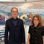 Il sindaco Mauro Demichelis e la Dirigente d.ssa Claudia Merlo Il sindaco Mauro Demichelis e la Dirigente d.ssa Claudia Merlo