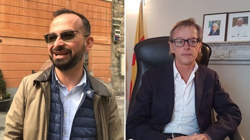 Albenga, lotta pro ospedale, continuano le frizioni politiche: Distilo attacca, il sindaco Tomatis non gliele manda a dire