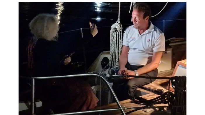 Tappa andorese per “Cento giorni nei mari italiani” dello scrittore Davide Besana. Il suo racconto con disegni e parole (FOTO e VIDEO)