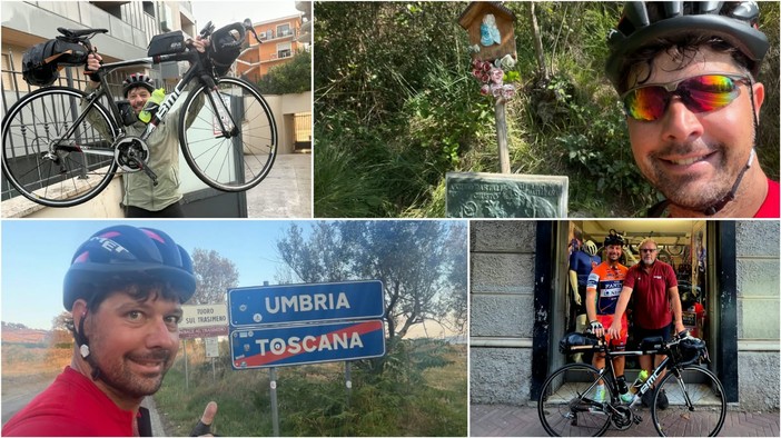 Da Savona a Grottammare in bici: un euro per ogni chilometro a favore della ricerca sulla sclerosi multipla Da Savona a Grottammare in bici: un euro per ogni chilometro a favore della ricerca sulla sclerosi multipla