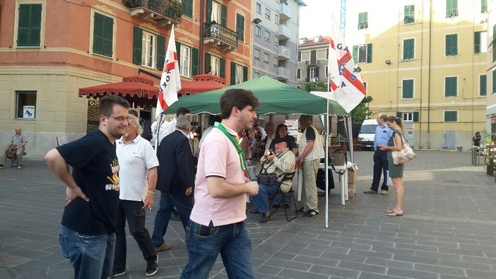 La Darsena di Savona "blindata" si prepara ad accogliere Salvini La Darsena di Savona "blindata" si prepara ad accogliere Salvini
