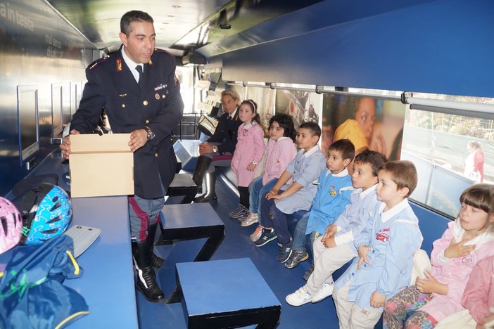 Continua la settimana dell’educazione stradale al museo della 500 a Garlenda