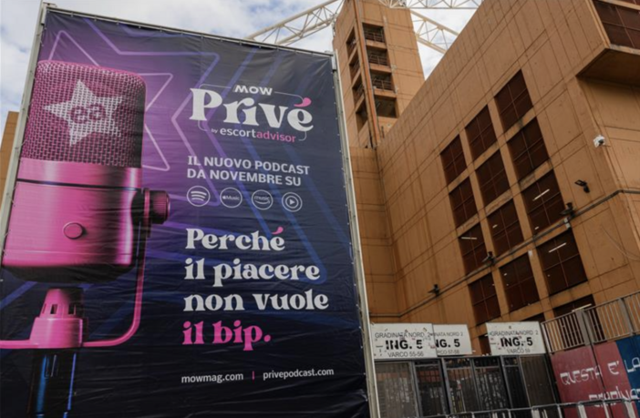 Cosa c’è dietro ai mega manifesti di MOW Privé by Escort Advisor?