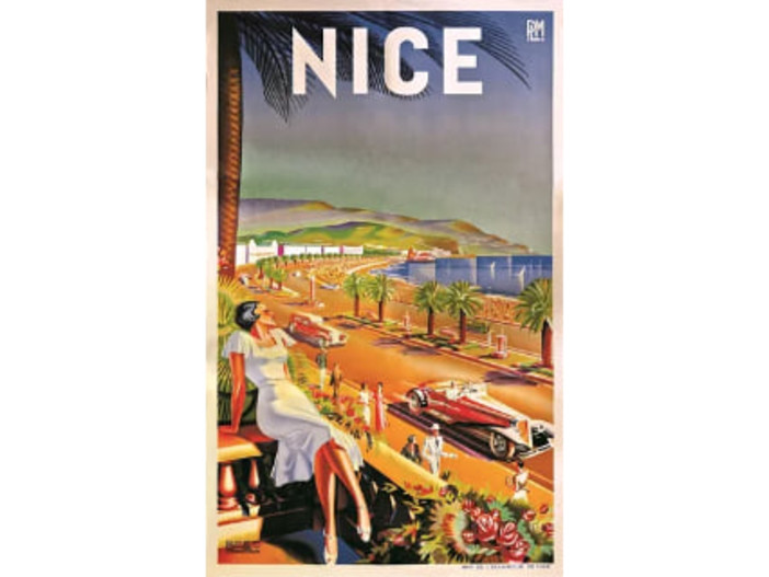 La storia di Nizza nelle immagini dell'artista che inseguiva le farfalle