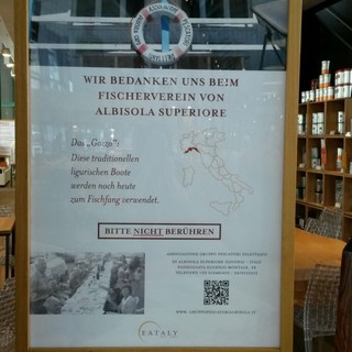 Gozzo ligure rappresenta Albisola Superiore a Monaco di Baviera