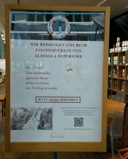 Gozzo ligure rappresenta Albisola Superiore a Monaco di Baviera Gozzo ligure rappresenta Albisola Superiore a Monaco di Baviera
