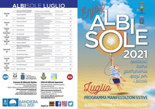 Dopo lo stop per il Covid torna "Enjoy Albisole 2021"