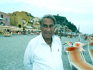 Emilio Fede a Varigotti - Foto Fasano