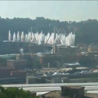 Ponte Morandi non esiste più (VIDEO e FOTO)