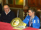 Savona, ieri Elisa Picollo, campionessa mondiale di Kick Boxing è stata premiata a Palazzo Civico Savona, ieri Elisa Picollo, campionessa mondiale di Kick Boxing è stata premiata a Palazzo Civico