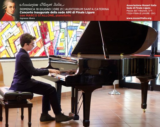 Evento inaugurale per la sede di Finale Ligure dell'Associazione Mozart Italia