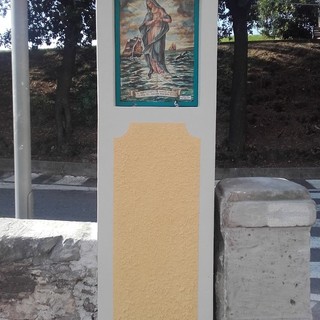 Albisola Superiore, inaugurazione dell’edicola votiva di Giacomo Raimondi
