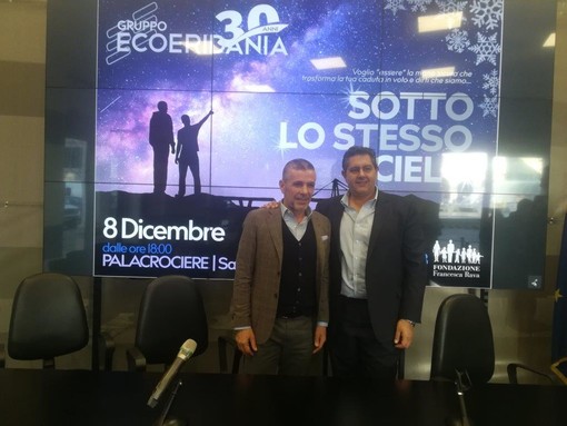 Presentato in Regione Liguria "Sotto lo stesso Cielo", l'evento benefico di Gruppo EcoEridania e Fondazione Rava per le vittime di Ponte Morandi Presentato in Regione Liguria "Sotto lo stesso Cielo", l'evento benefico di Gruppo EcoEridania e Fondazione Rava per le vittime di Ponte Morandi