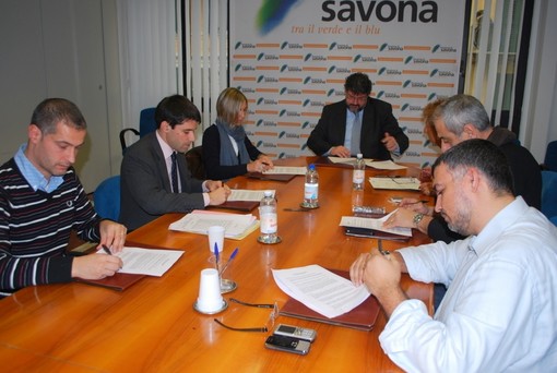 Savona: Sviluppo Ergon, firmato l'accordo in Provincia Savona: Sviluppo Ergon, firmato l'accordo in Provincia