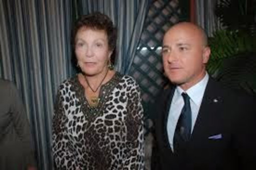 Fabrizio Marabello con Maria Pia di Savoia