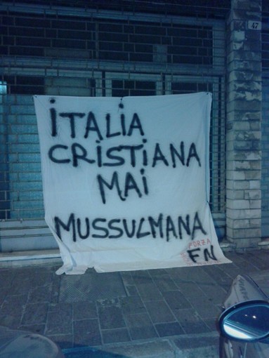 La Cgil di Savona esprime tutta la sua solidarietà all'Anpi e alla Comunità islamica di Savona