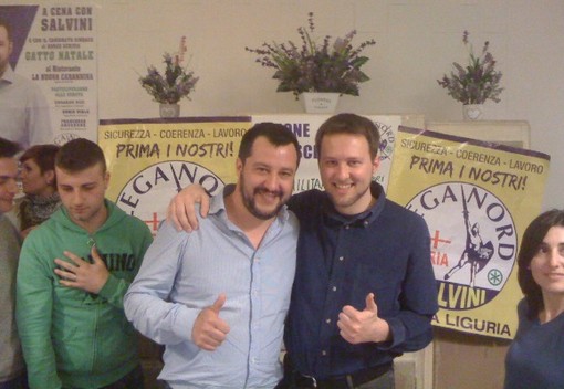 Lega, Fabio Bozzo nuovo responsabile cultura per la Liguria: "Accetto con entusiasmo il nuovo incarico" Lega, Fabio Bozzo nuovo responsabile cultura per la Liguria: "Accetto con entusiasmo il nuovo incarico"