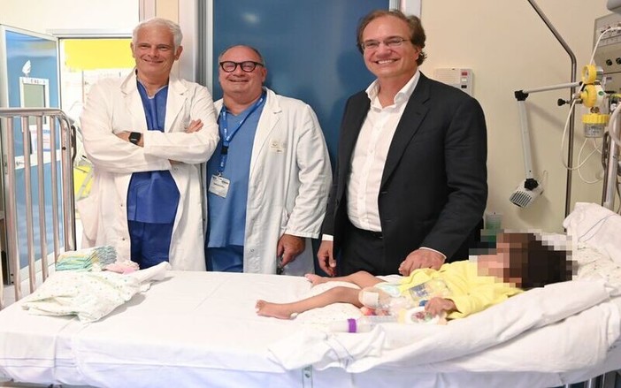Dalla Palestina al Gaslini, ricostruito il cuore di una bambina di 13 mesi Dalla Palestina al Gaslini, ricostruito il cuore di una bambina di 13 mesi