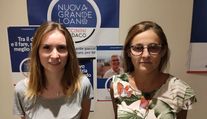 Elezioni 2021, l'attenzione di Francesca Munerol e Virginia Rovelli (Nuova Grande Loano) ai servizi sociali: "No a strumentalizzazioni, c'è bisogno di progettualità" (VIDEO)