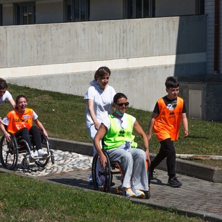 All'Unità Spinale di Pietra Ligure la visita degli studenti dell’Istituto salesiano Madonna degli Angeli di Alassio (FOTO)