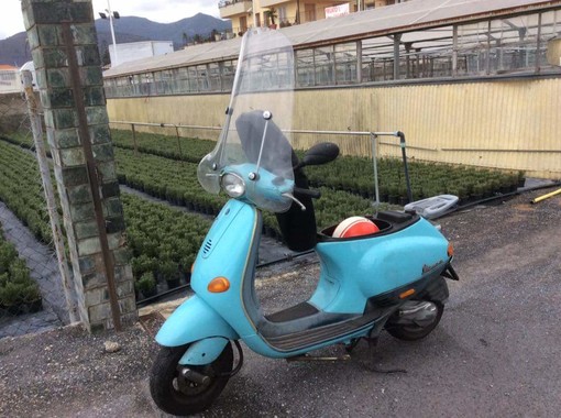 Ritrovata in tempo record dai Carabinieri la Vespa di Mary