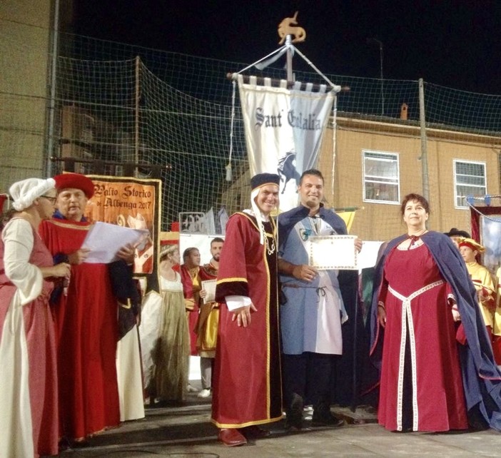 Albenga: primo "assaggio" di Palio con la sfilata storica