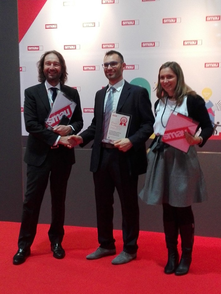 Quando l’innovazione crea sinergie vincenti SedApta e Noberasco ritirano il "Premio Innovazione" Smau Milano