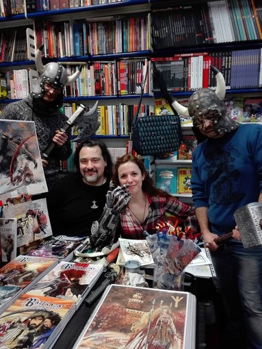 “Fenris L’Invincibile” la nuova proposta dei fumettisti Alessandro Sidoti e Rossana Berretta “Fenris L’Invincibile” la nuova proposta dei fumettisti Alessandro Sidoti e Rossana Berretta