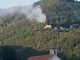 Incendio boschivo ad Orco Feglino: mobilitati i vigili del fuoco (FOTO)