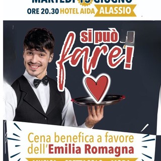 Alassio: martedì 13 giugno cena di solidarietà per l’Emilia Romagna
